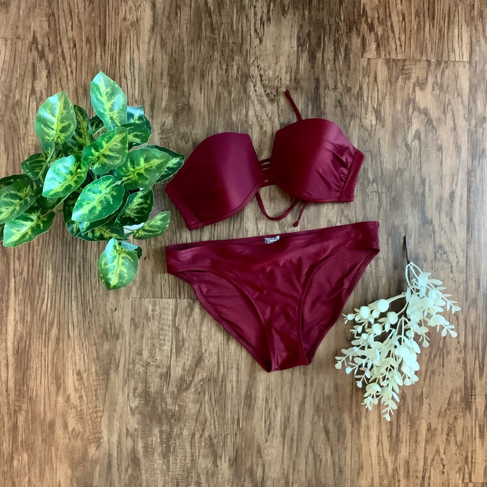 aerie bandeau bikini top